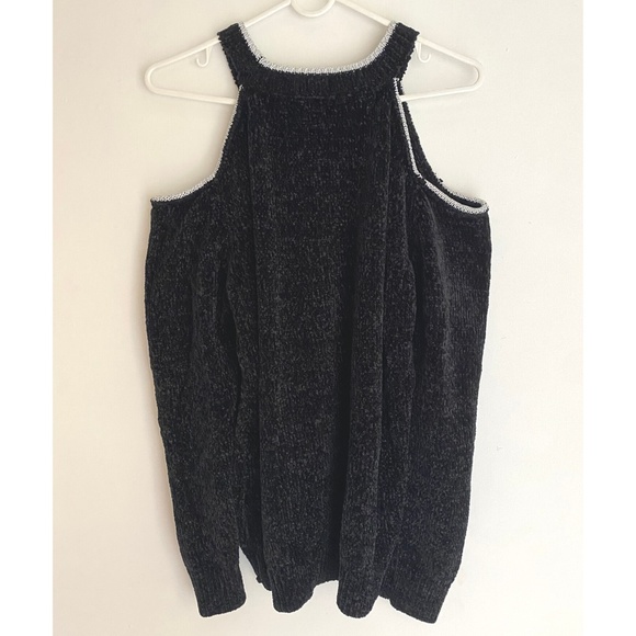 NWT Maverick The Collection Women's Open Shoulder Teddy Plush Sweater [US 1X] - Picture 11 of 14